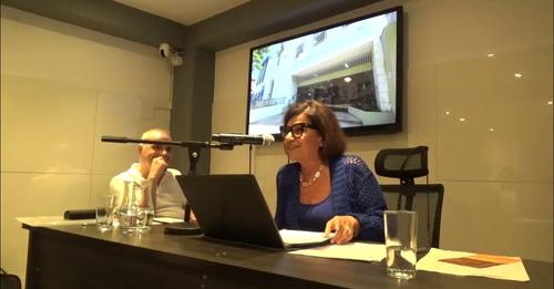 Em mais uma edição da série “Depoimento”, no dia 8 de agosto de 2024, quinta-feira, às 15h, a Casa Dirce recebeu Sonia Netto Salomão, professora titular de língua e tradução portuguesa e brasileira na Sapienza Università di Roma. Com a participação especial de Antonio Celso Alves Pereira, Jorge Fernandes da Silveira, José Luís Jobim, Raphael Salomão Khede, Sérgio Nazar David, Simone Celani e Stefania Chiareli.